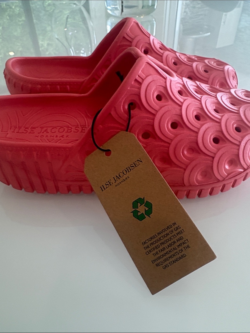Ilse Jacobsen Women’s Coral Slip-On Clogs